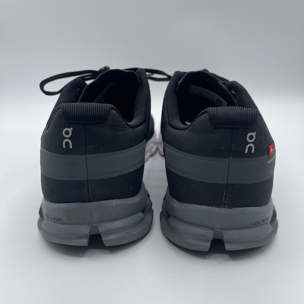 ON RUNNING Cloudflow 3.0 Men’s Size 11.5 Black Asphalt Running Sneaker Shoes - Picture 3 of 8